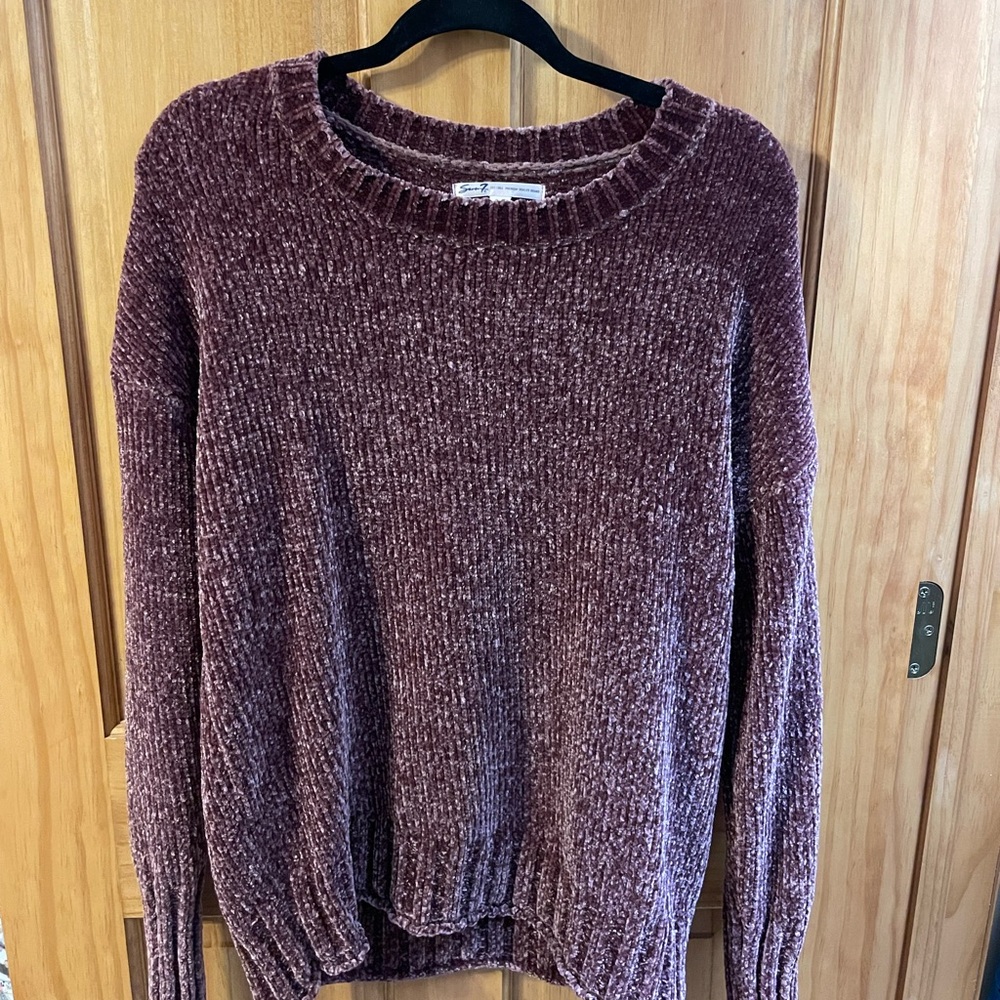 Seven7 Sweater - Deep Purple